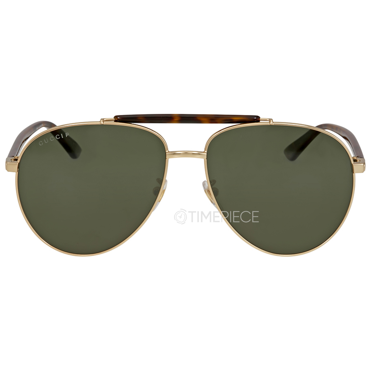 Gucci GG0414S 001 Sunglasses Gold 60mm