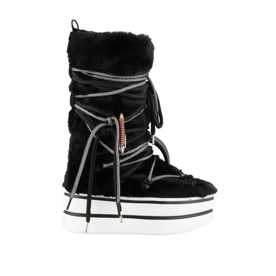 Hogan H449 Maxi Boot — Black