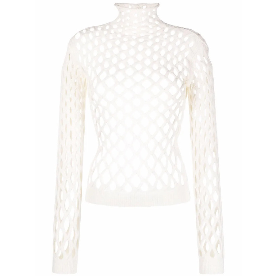 Valentino Garavani Cut-Out Knitted Jumper