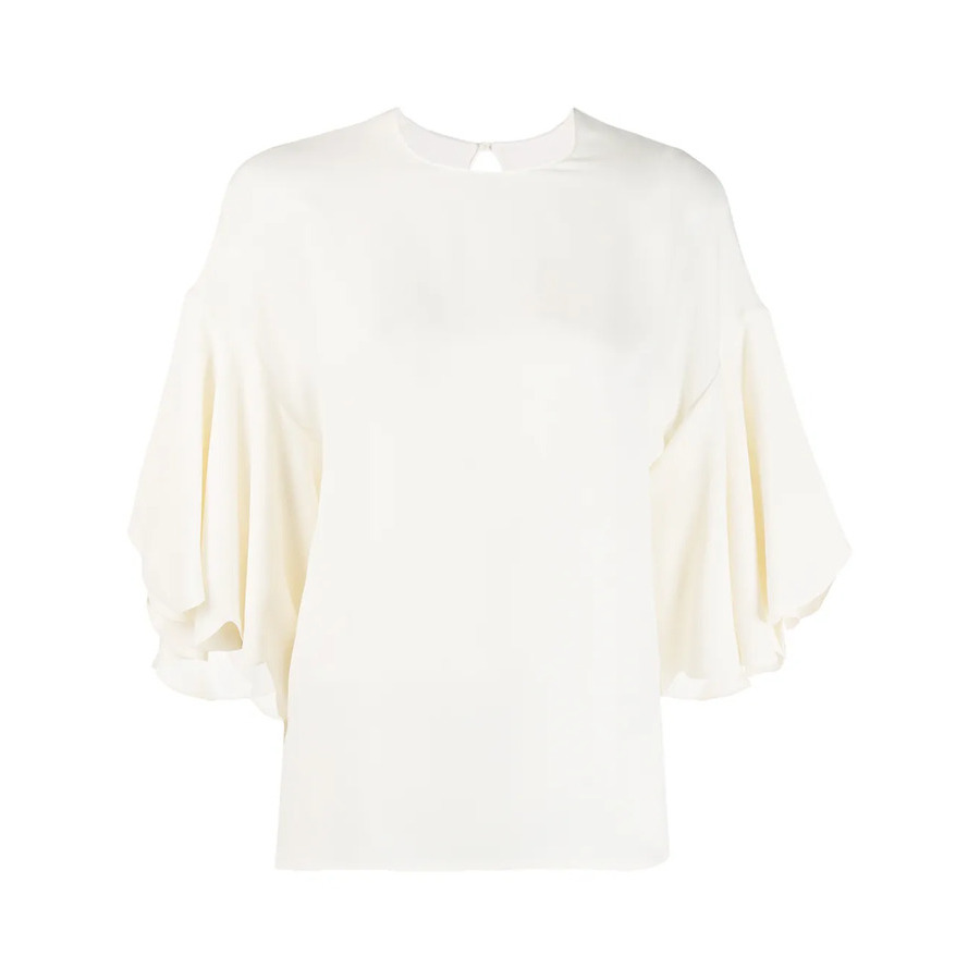 Valentino Garavani Tulip Sleeve Blouse