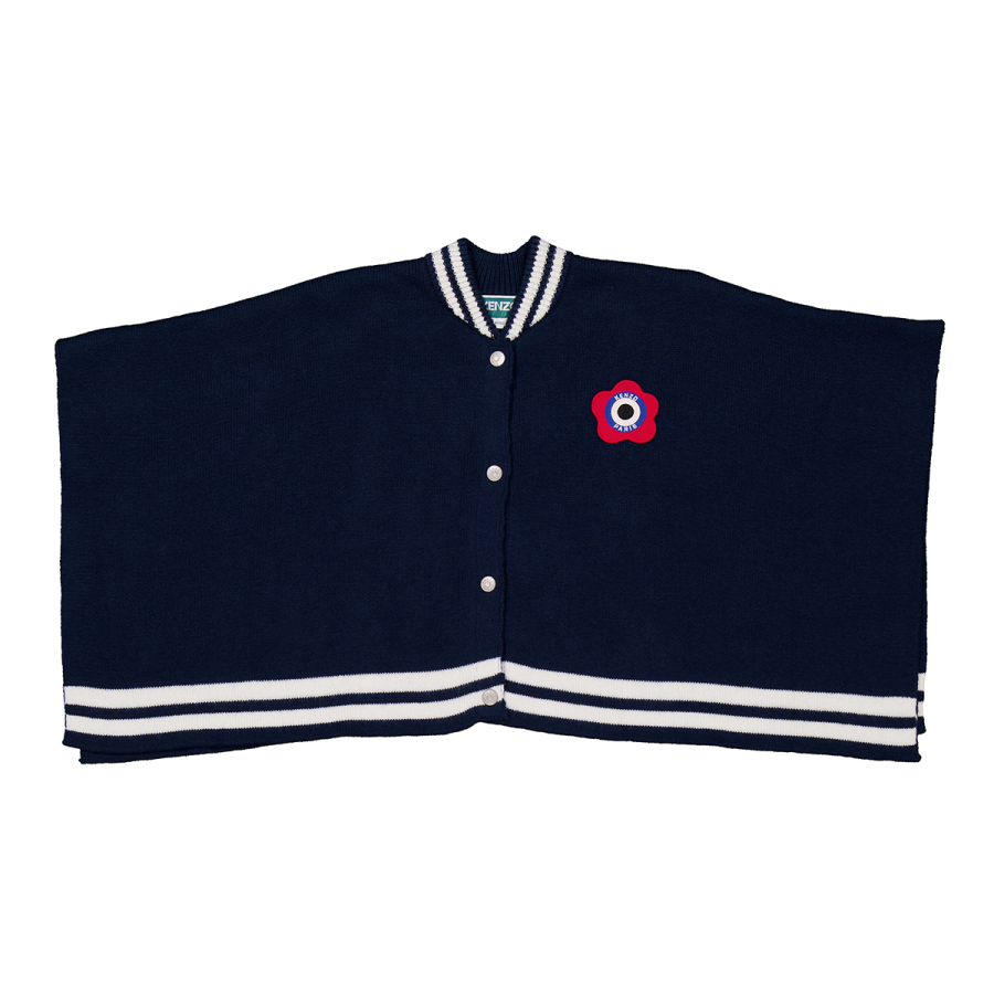 Kenzo Kids Varsity Knit Cape