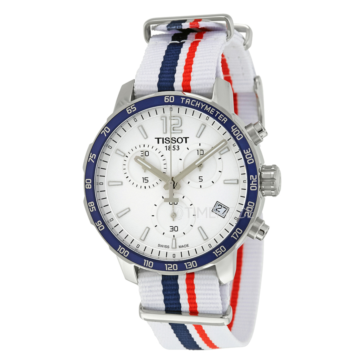 Tissot T Sport Quickster Chronograph NATO Watch For Men - T095.417.17.037.01
