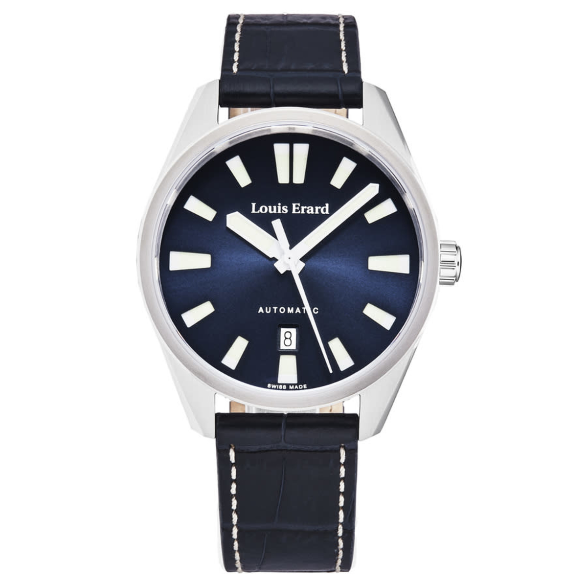 Louis Erard Sportive Automatic Blue Dial Mens Watch 69108AA05.BDC155