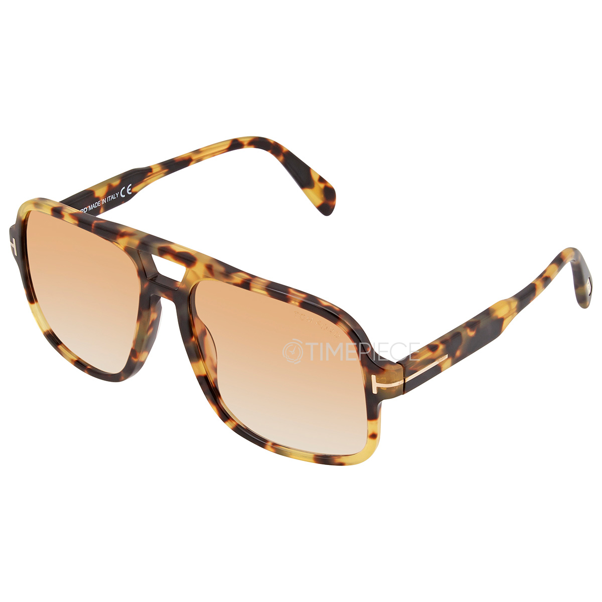 Tom Ford Brown Gradient Square Sunglasses FT0884 56F 60