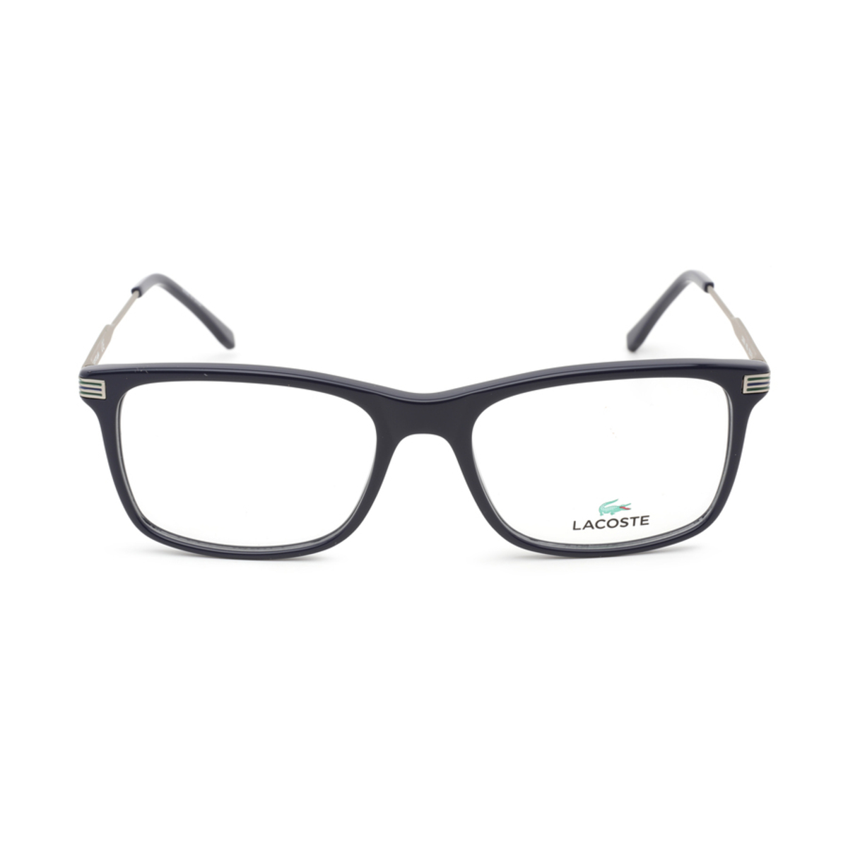 Lacoste Mens Blue Rectangular Eyeglass Frames L288840055