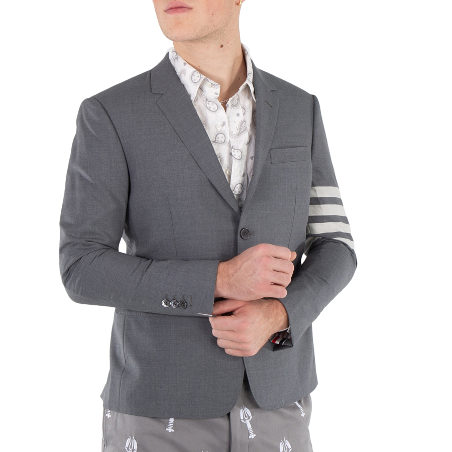 Thom Browne 4-Bar High Armhole Sport Blazer