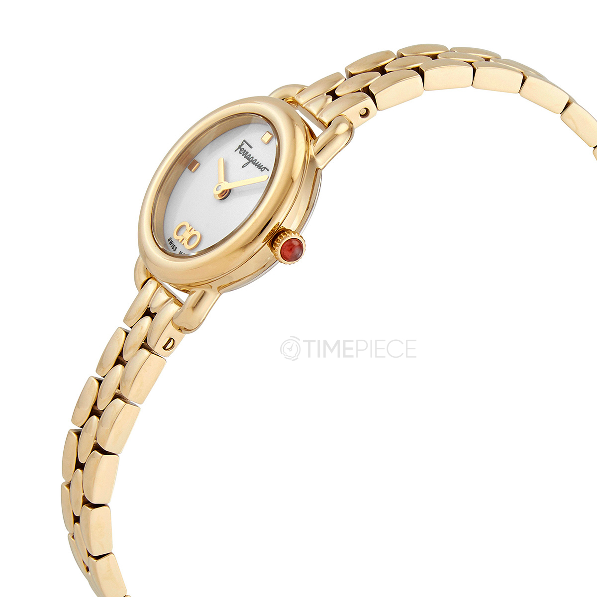 Salvatore Ferragamo Varina Quartz White Dial Ladies Watch SFHT00620