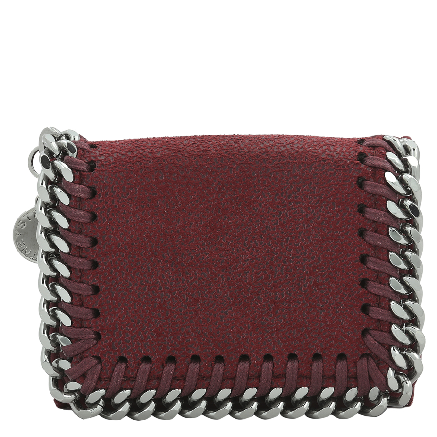 Stella McCartney Ladies Falabella Small Flap Wallet -Red