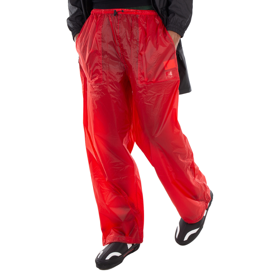 Rains Mens Red Norton Wide Leg Pants