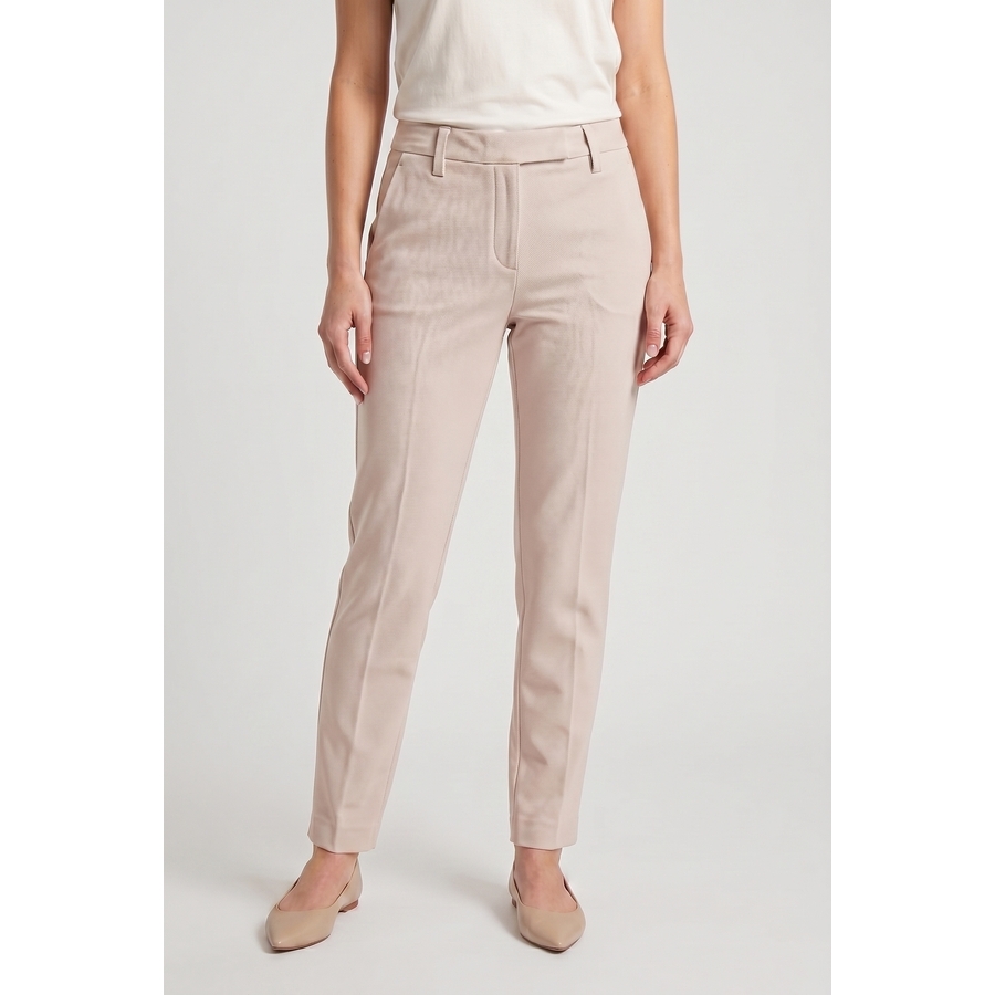 Brunello Cucinelli Wolight Beige Tailored Trousers
