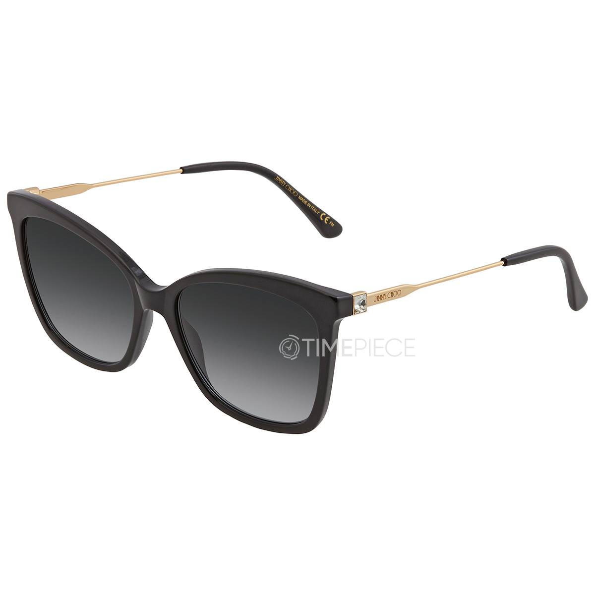 Jimmy Choo Dark Grey Gradient Butterfly Ladies Sunglasses MACI/S 0807/9O 55