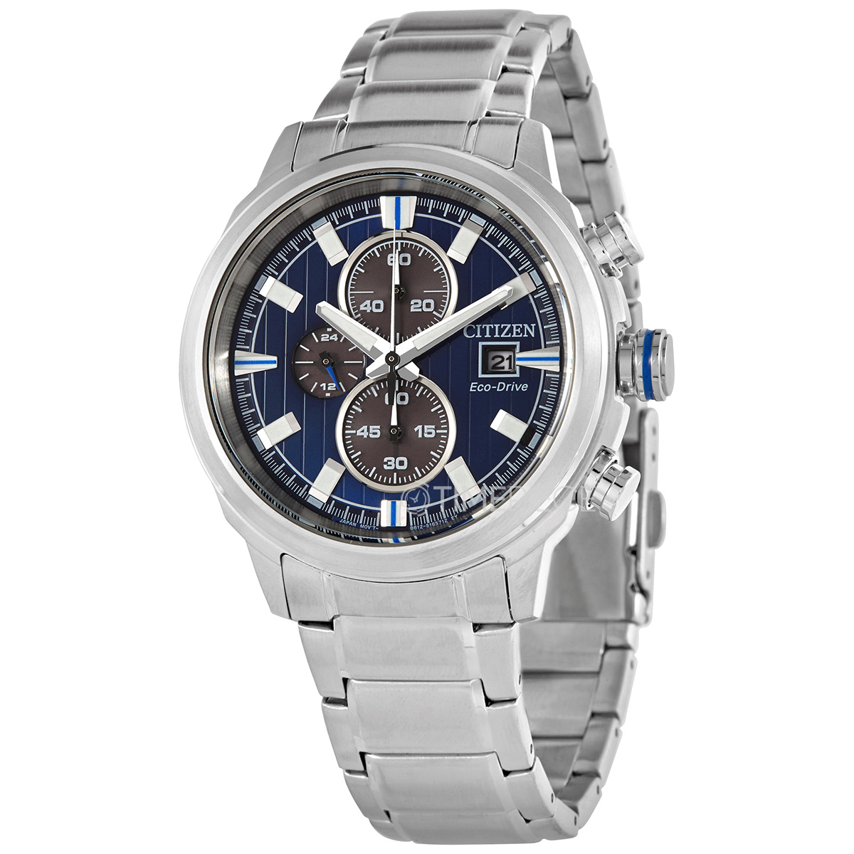 Citizen Eco-Drive Chronograph Blue Dial Mens Watch CA0731-82L