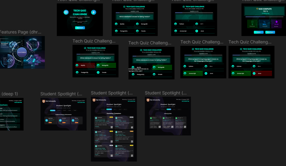 AI Mirror UI