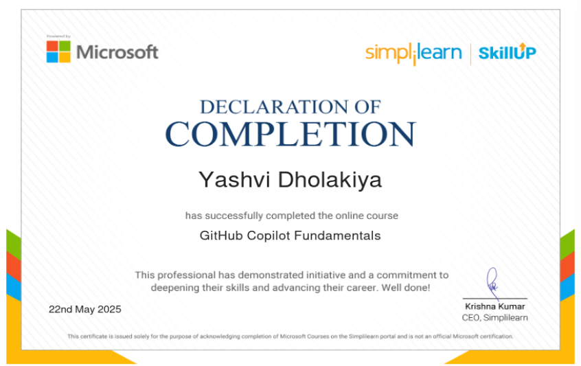 GitHub Copilot Fundamentals