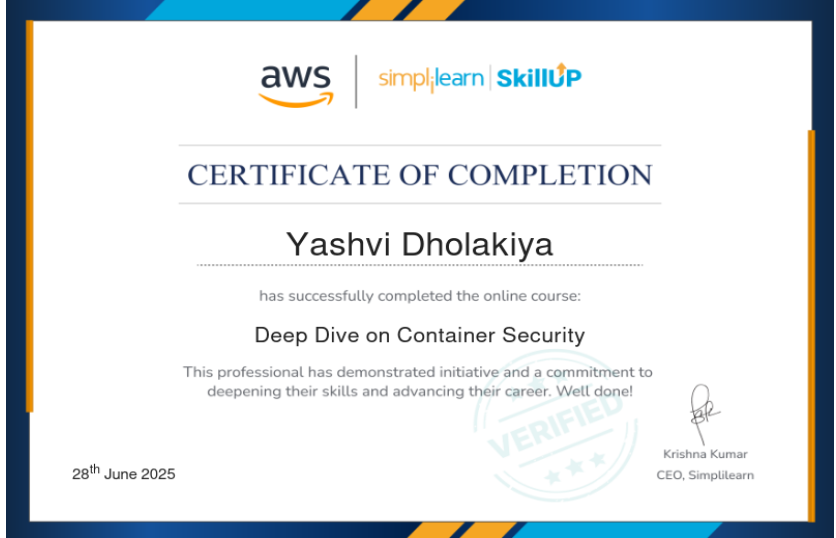 Deep Dive on Container Security