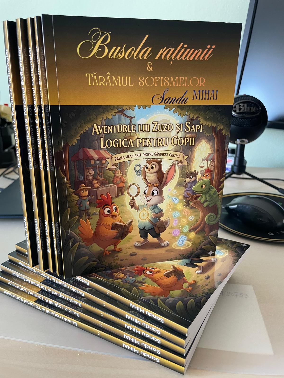 De la pixeli la pagini: „Busola Rațiunii…” a prins viață (și miroase a cerneală proaspătă!)