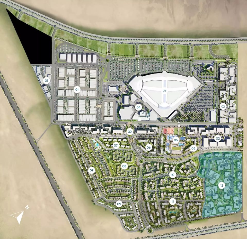 Master plan of District 5