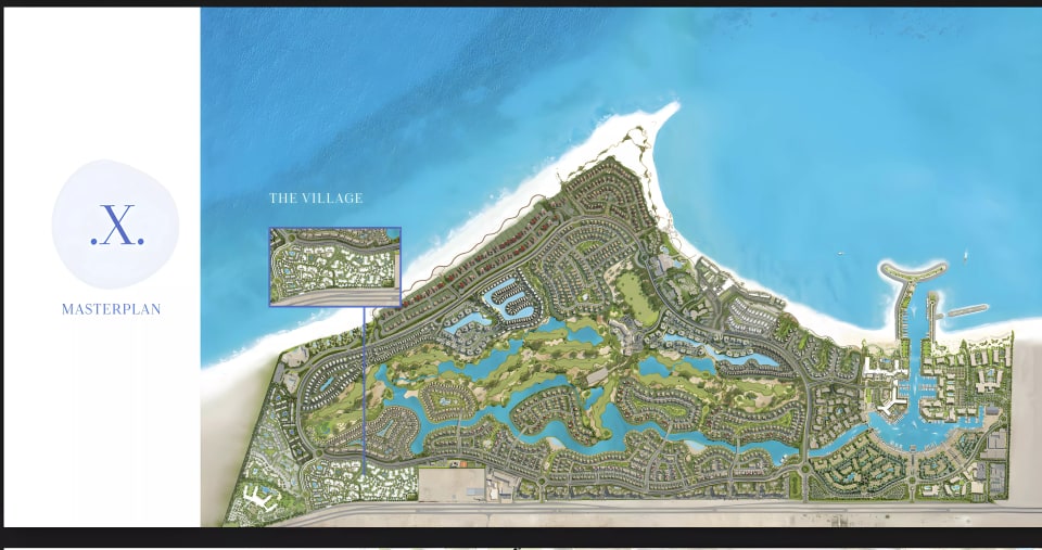 Master plan of Marassi