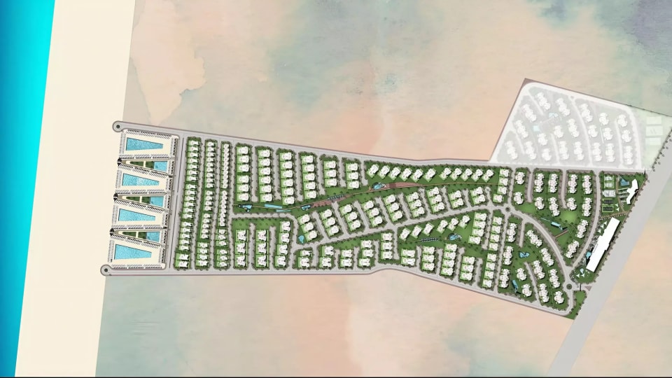 Master plan of Hacienda West