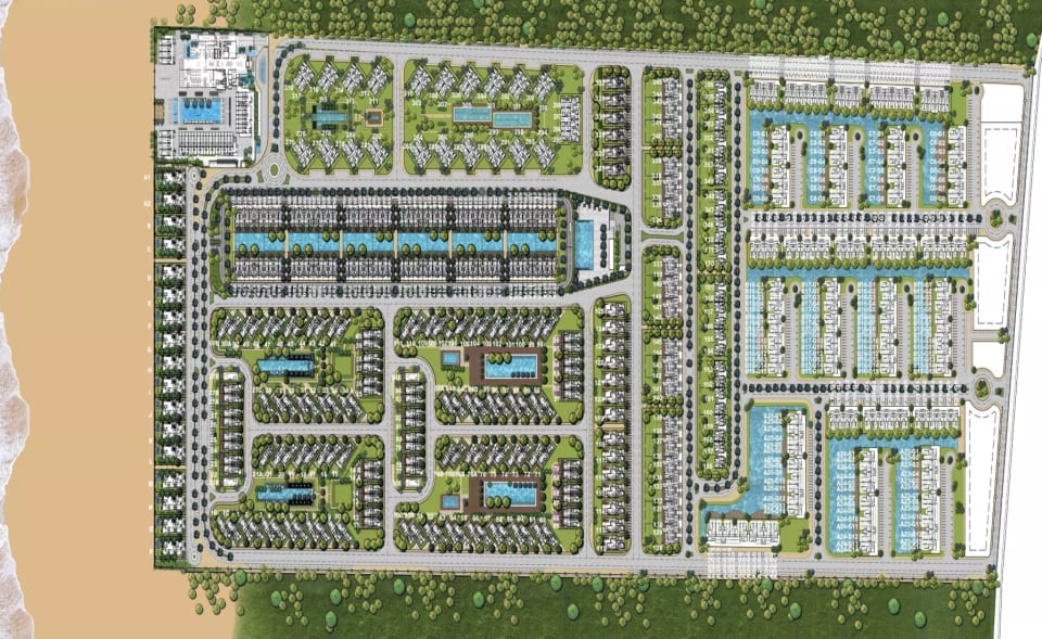 Master plan of The Waterway