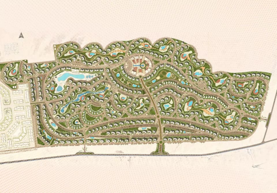 Master plan of Makadi Heights