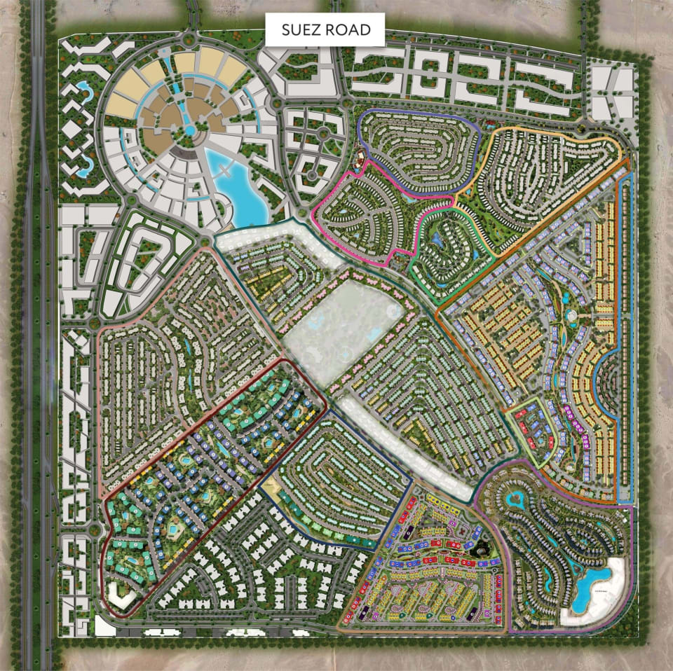Master plan of Sarai