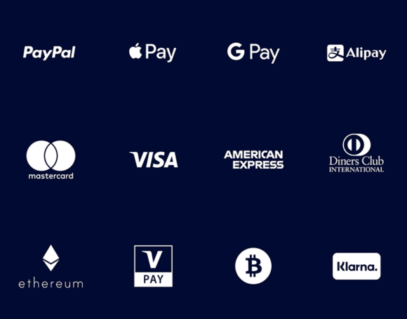 36 Icônes de paiement et de carte de crédit