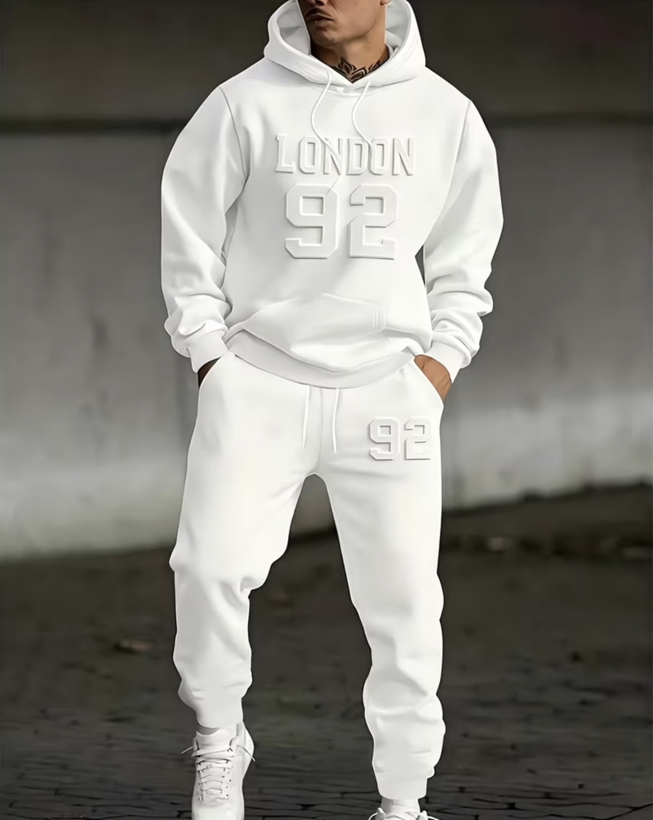 Survêtement sweat à capuche London 92 à Conakry