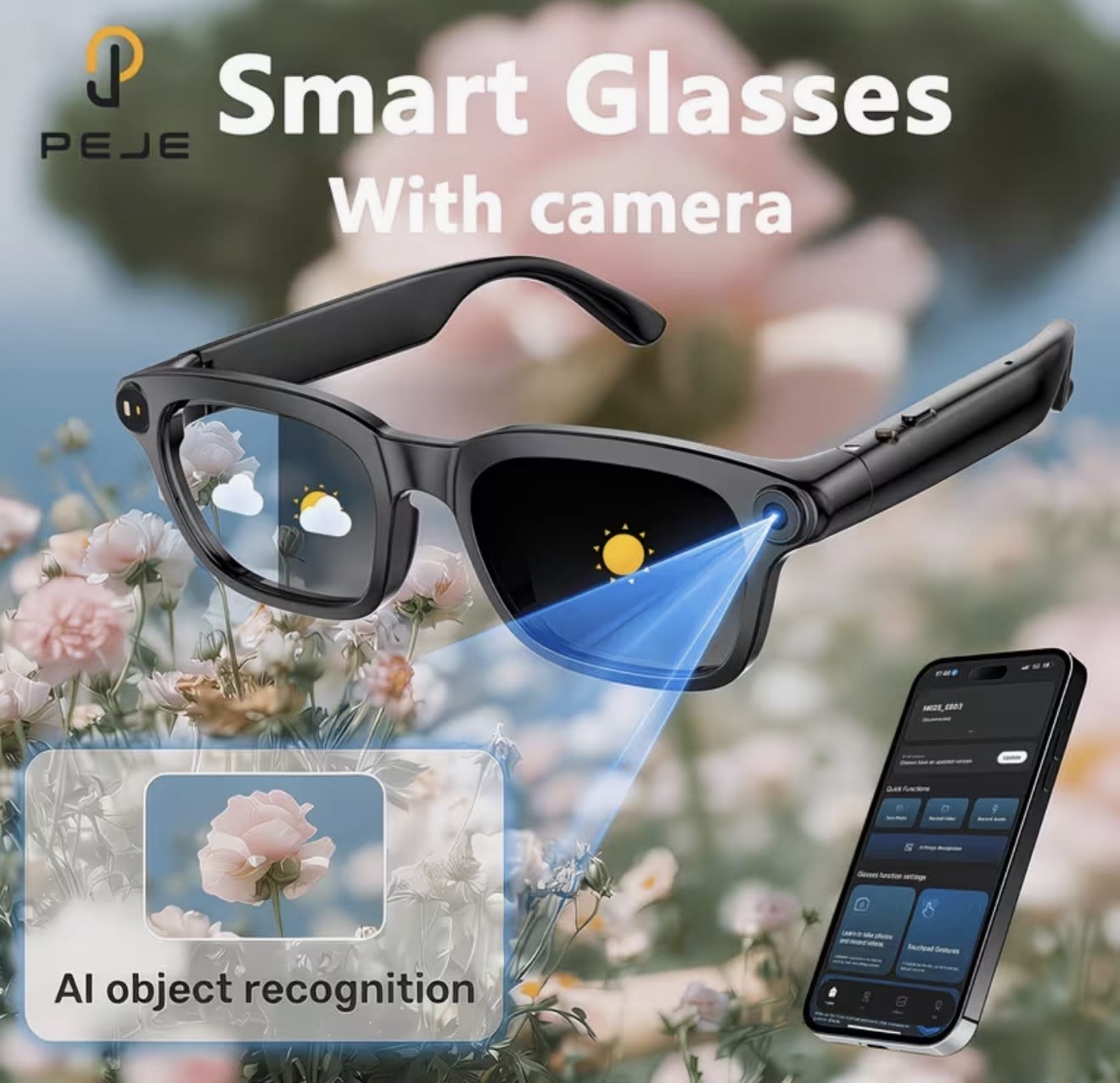 Lunettes intelligentes peje 2026 à Conakry