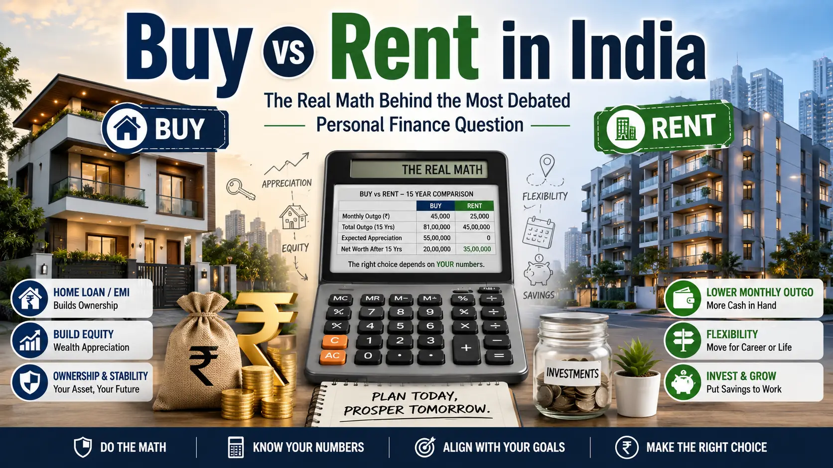 House keys and a rental agreement
