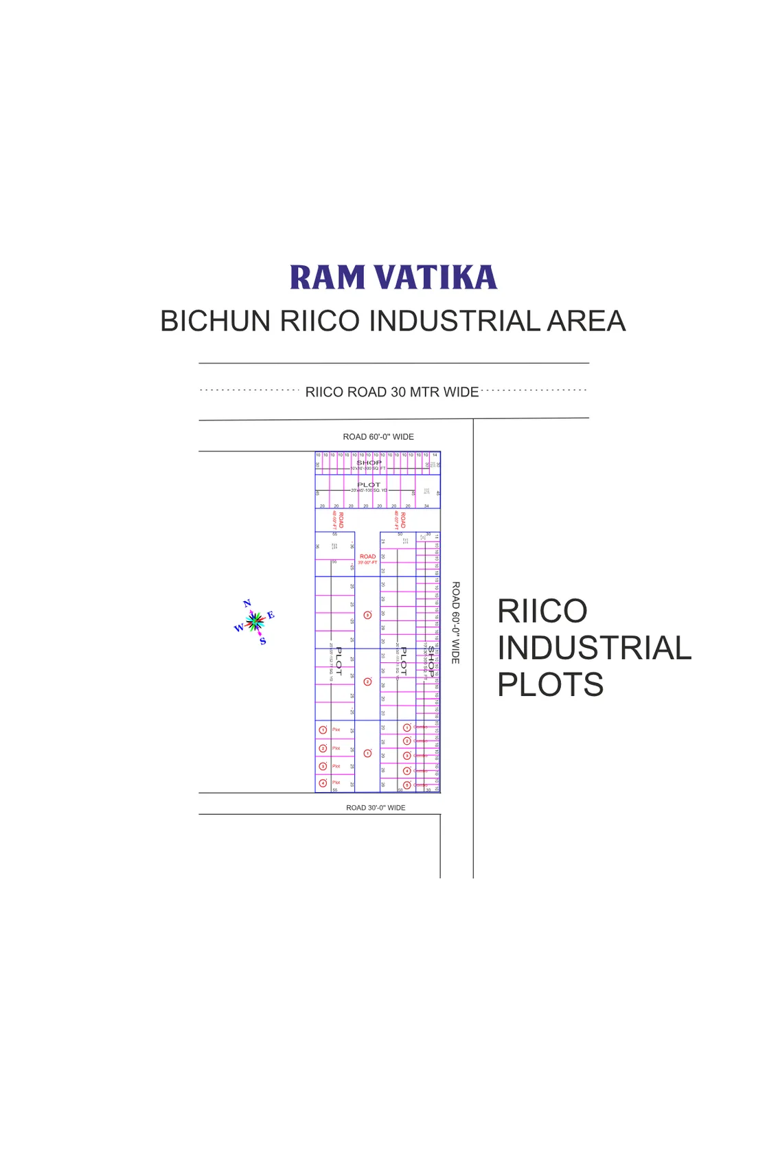 Ram Vatika — site plan