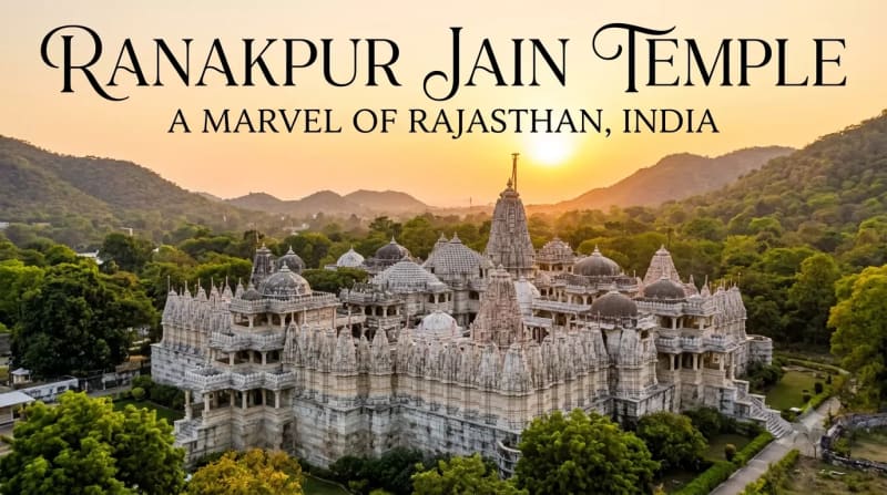 Ranakpur Jain Temple: History, 1,444 Pillars, Architecture, Timings & Visitor Guide
