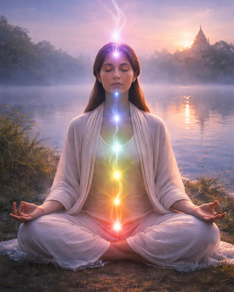 Meditation and chakra awareness