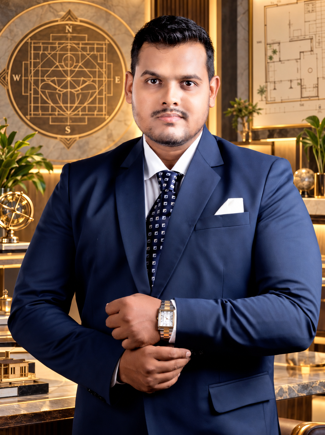 Vastu planning and directional assessment before construction