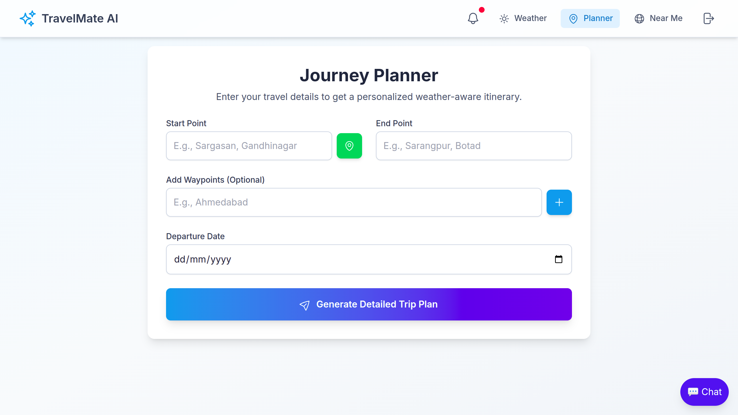 Dashboard Screenshot