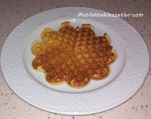 Çıtır waffle hamuru
