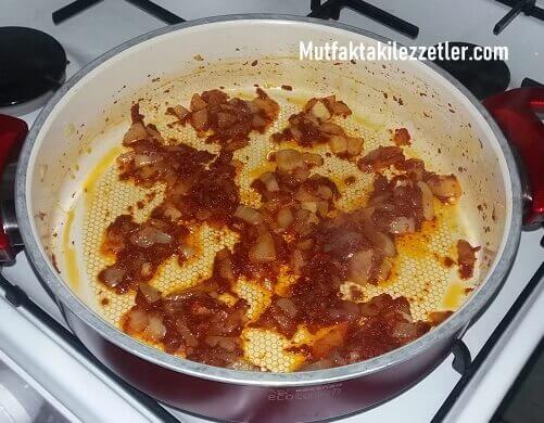 Patates kavurma tarifi