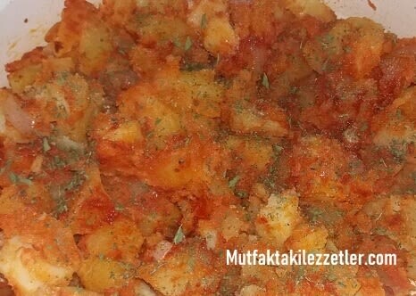 Patates kavurması tarifi
