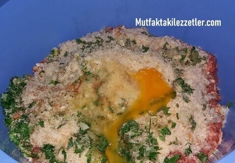 Köfte harcı hazırlama