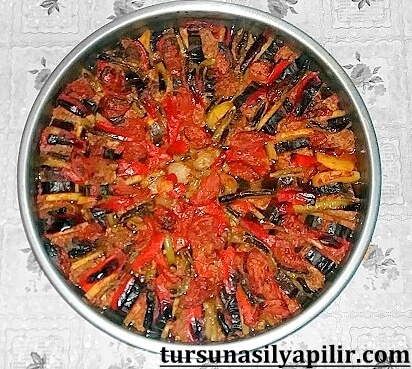 Patatesli patlıcan kebabı