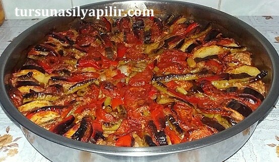 Patatesli patlıcan kebabı