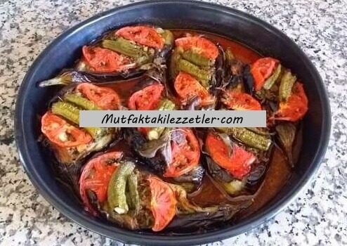 Fırında karnıyarık yemeği