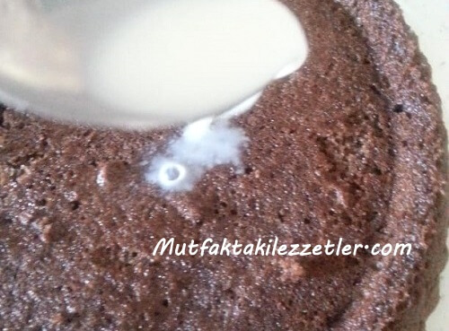 Muhallebili tart kek tarifi