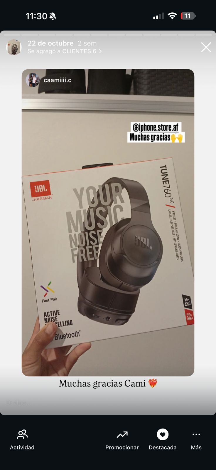 Rese&ntilde;a de cliente 1