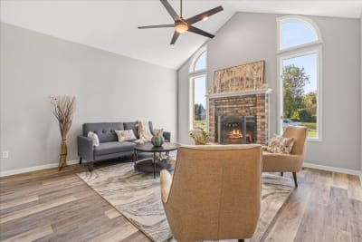 Living Room at 147 Cranbrook Drive Howell MI