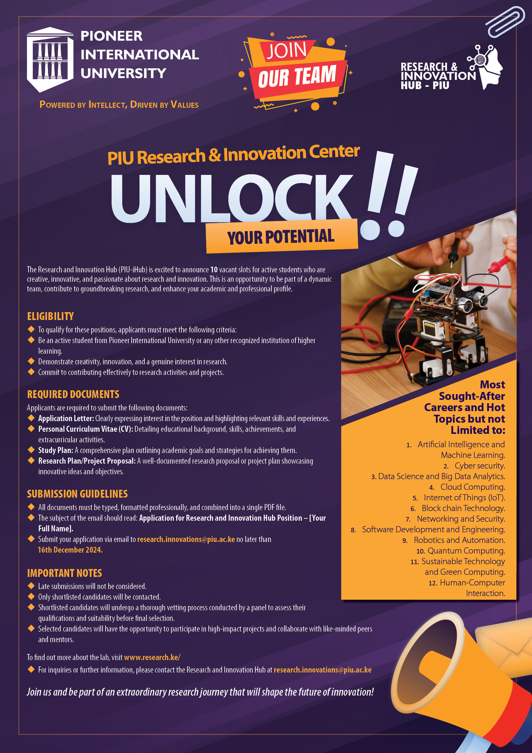 Recruitment Poster