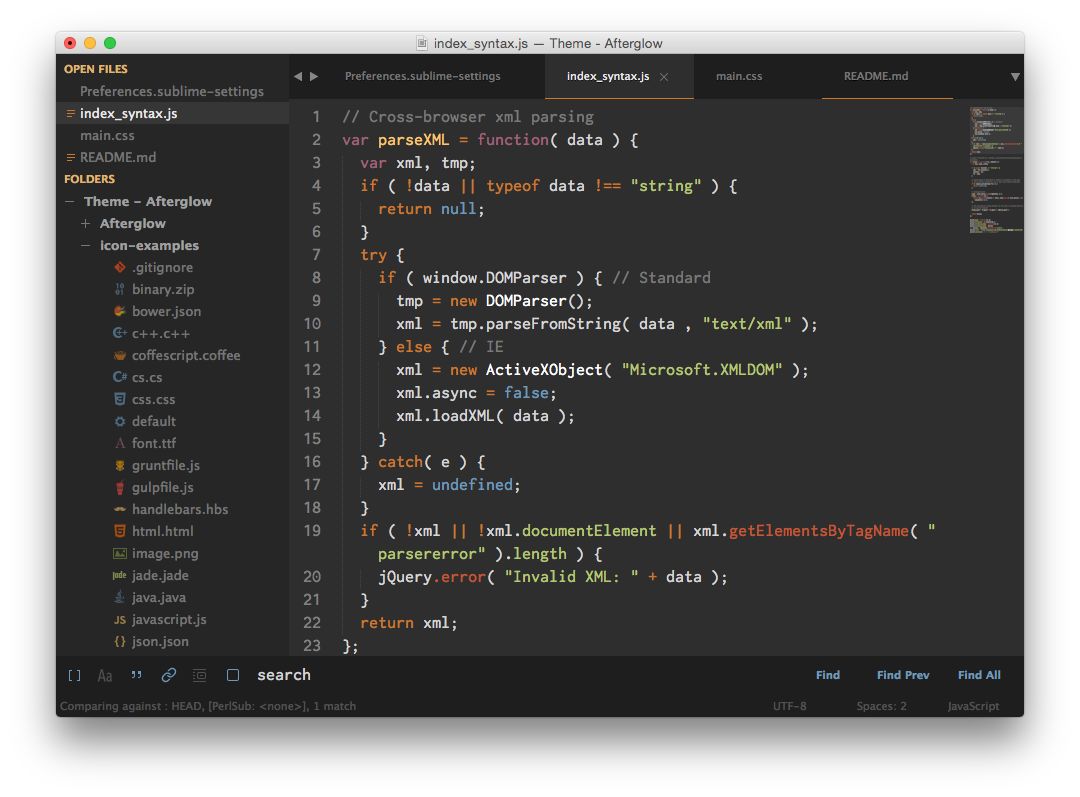 Sublime text 3 какие языки поддерживает