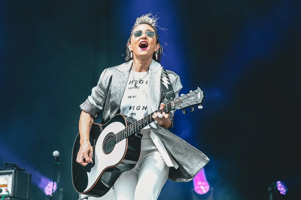 High-quality portrait of KT Tunstall, likely sourced from a professional Getty Images photoshoot, ideal for representing the artist in an article.