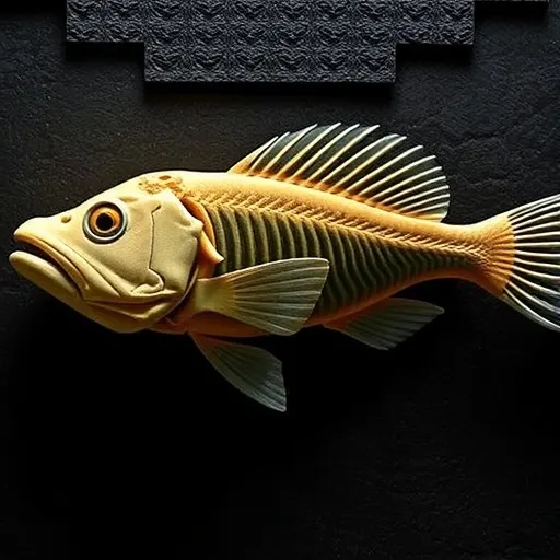 High-resolution image of ancient ear bones used in evolutionary research, symbolizing auditory system development and adaptation over time.