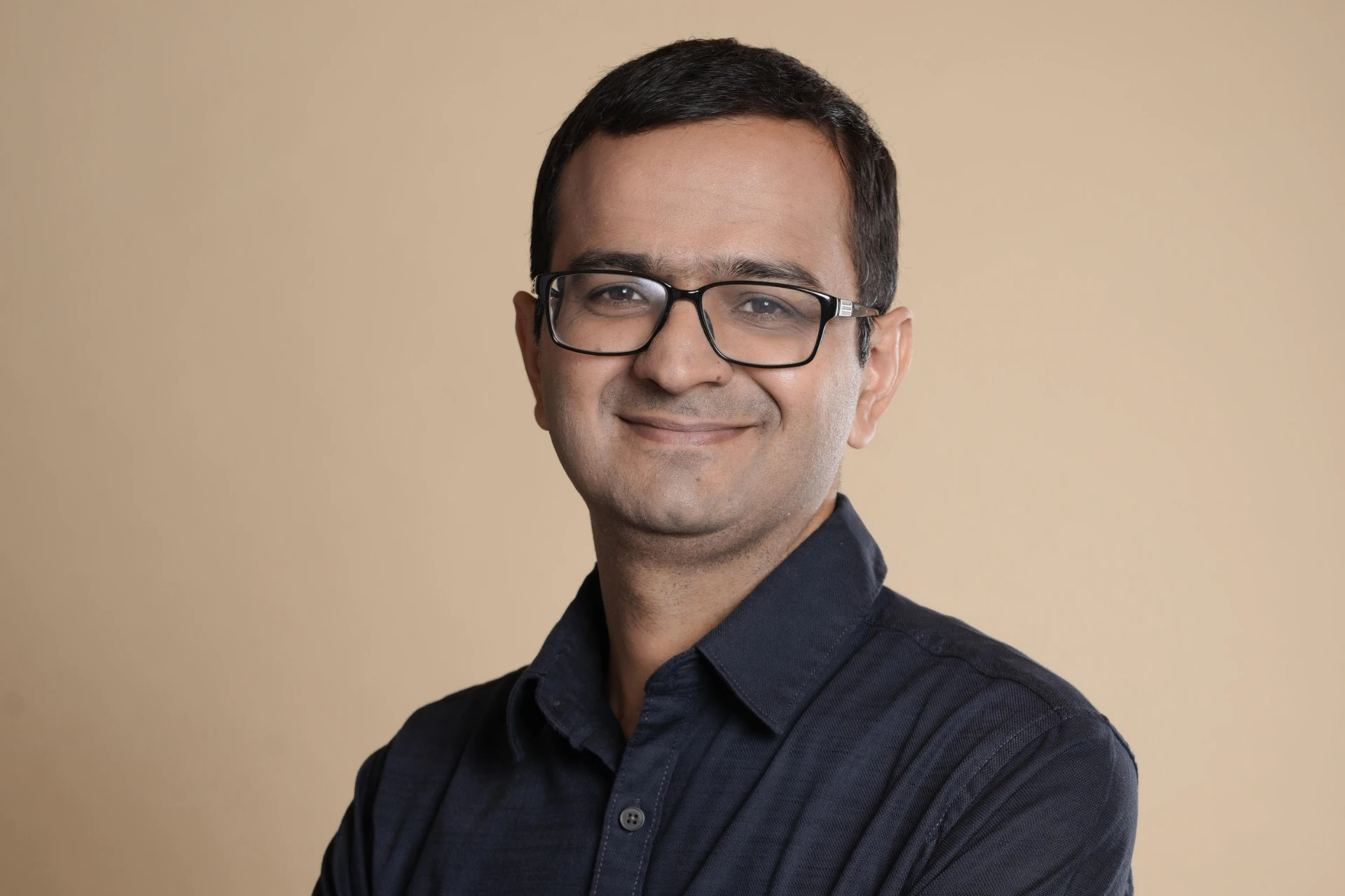 High-resolution portrait of Chirag Taneja, GoKwik co-founder and CEO, useful for emphasizing the leadership behind the company.